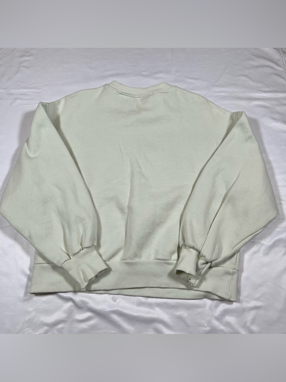 Zara Hatsune Miku Crop Top Sweatshirt Anime Pullover Green Youth Girls 13 14 - Picture 3 of 6